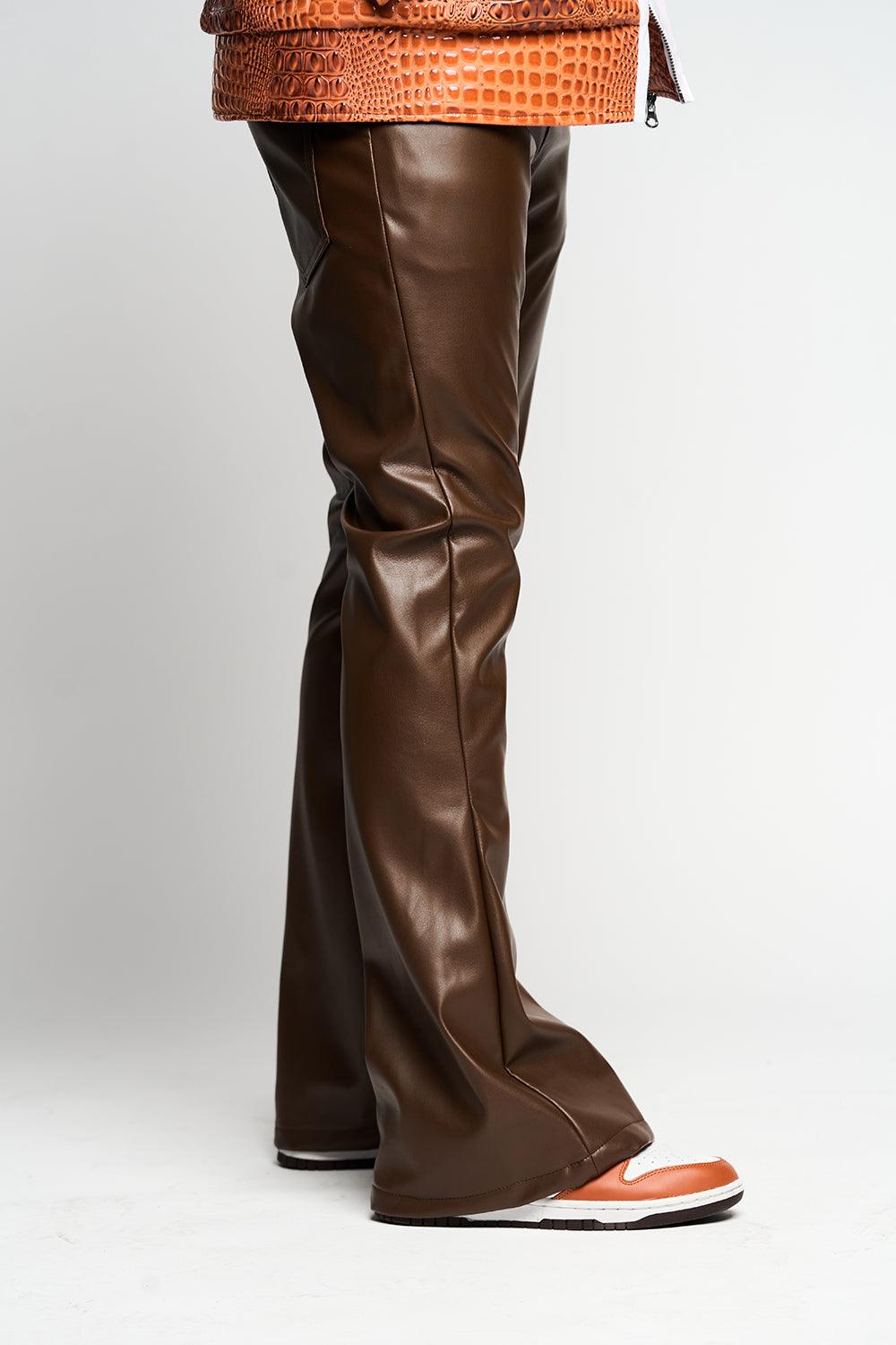 Brown Leather Pants