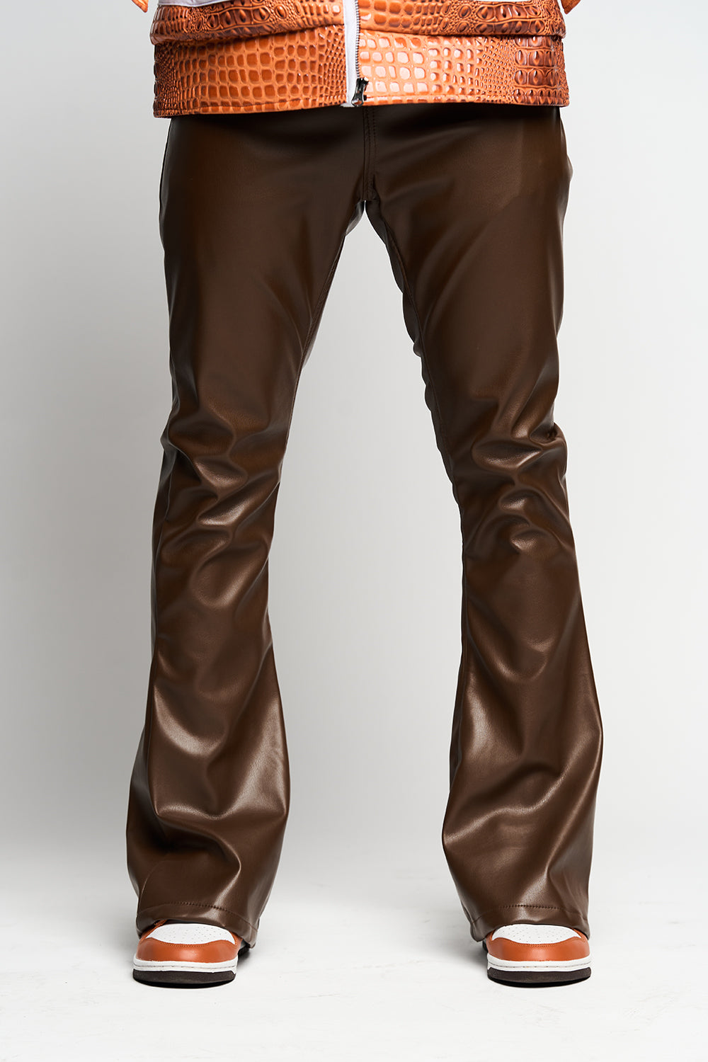 Brown Leather Pants