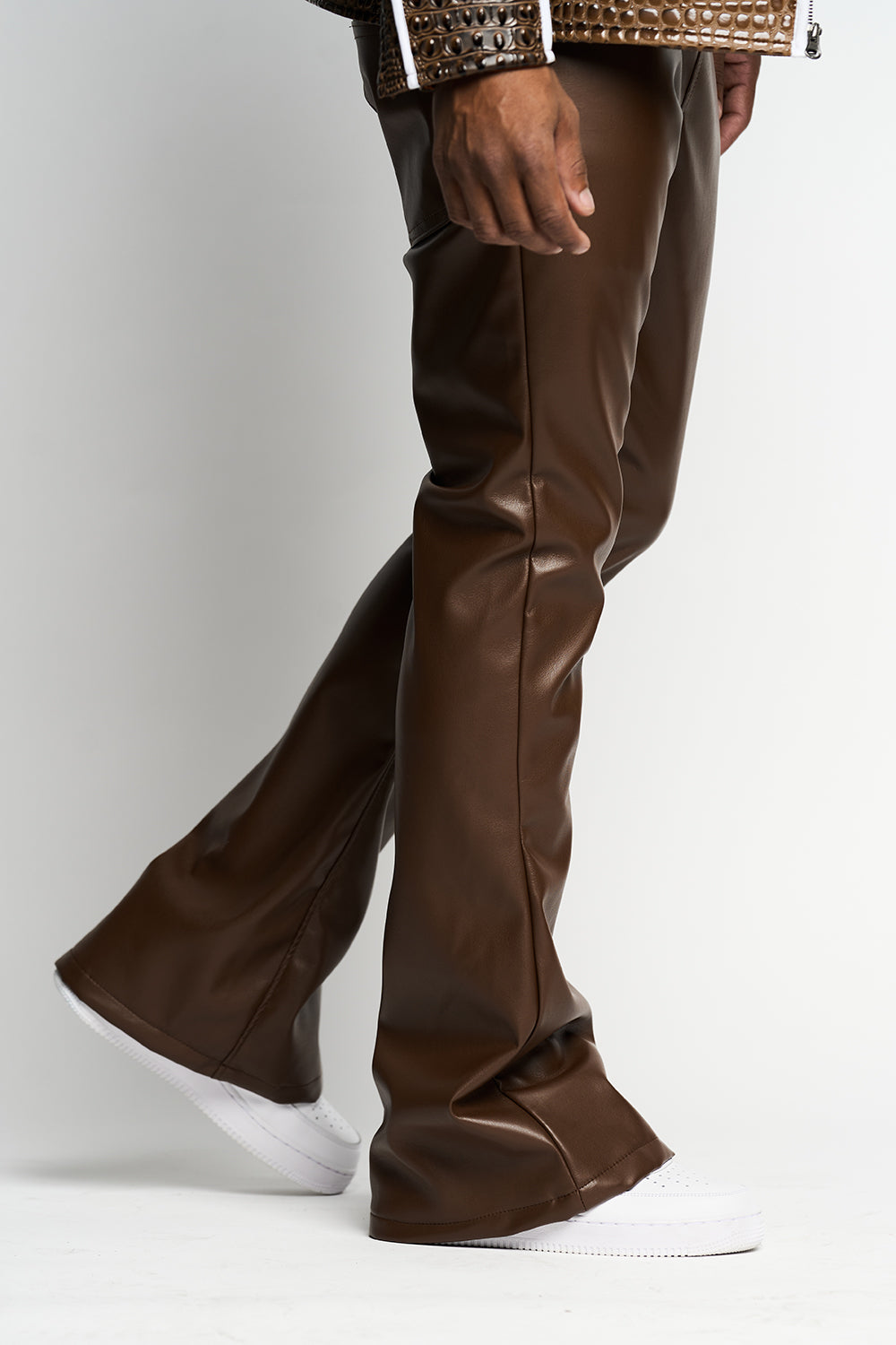 Brown Leather Pants